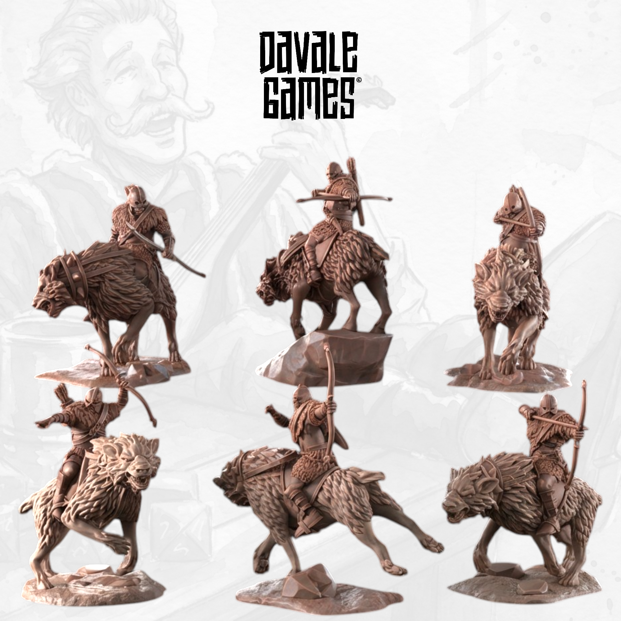 Morlok Riders with Bows